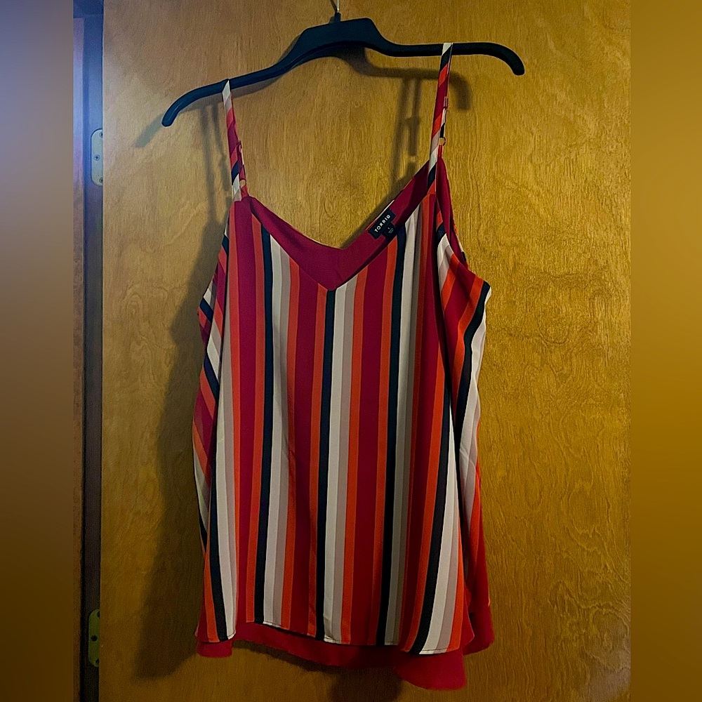 Striped Tank/Cami from Torrid Sz 1